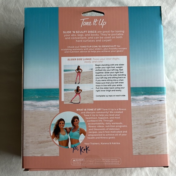 Tone It Up Slide ‘N Sculpt Discs - Picture 2 of 5